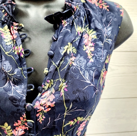 Rebecca Taylor Ivie Fleur Cocktail Dress - Picture 5 of 6